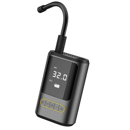 Tyre Air Pump Cum Phone Powerbank for Car & Bike | 150 Psi | 6000 Mah | Digital Display | 5 Air Fill Modes |Portable Electric Tyre Air Inflator Pump