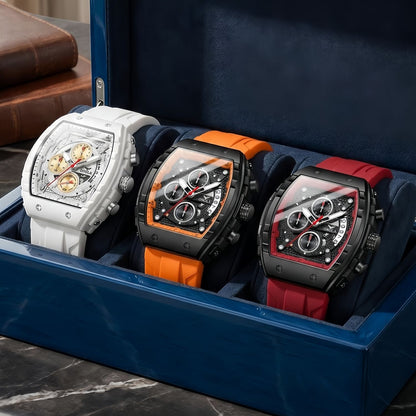High Quality Fashion Sports Watch for Men Night Light Quartz Chronograph Watch