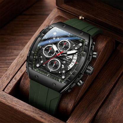 High Quality Fashion Sports Watch for Men Night Light Quartz Chronograph Watch
