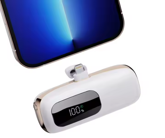 Power Capsule 2A 22.5W Quick charge Emergency Direct Charging Power Bank 5000Mah Power Banks For Android , Iphone